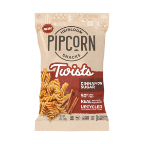 Pipcorn Cinnamon Sugar Twists 1 oz Gluten Free Vegan