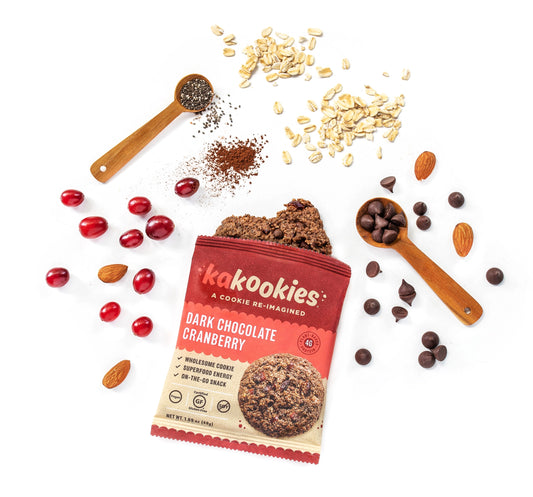 KAKOOKIES | Dark Chocolate Cranberry 1.69oz