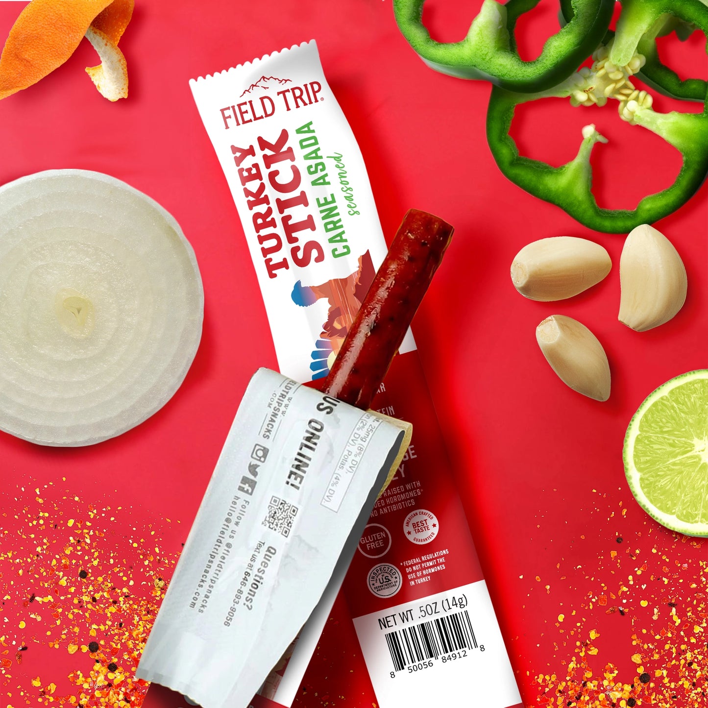 Field Trip | Turkey Stick Carne Asada Style | 0.5 oz Gluten-Free (Copy)