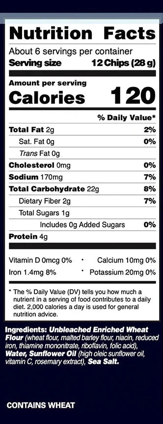 The Matzo Project Salted Chips Vegan Nut Free 1oz