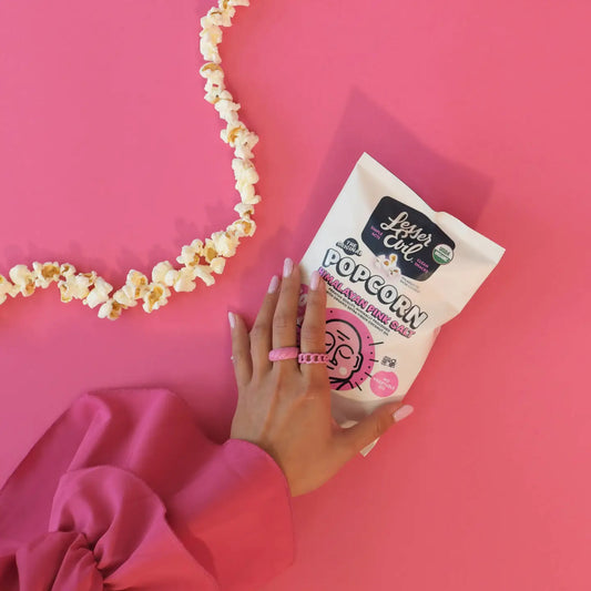 Lesser Evil | Himalayan Pink Salt Popcorn | Organic Gluten-Free 0.46oz