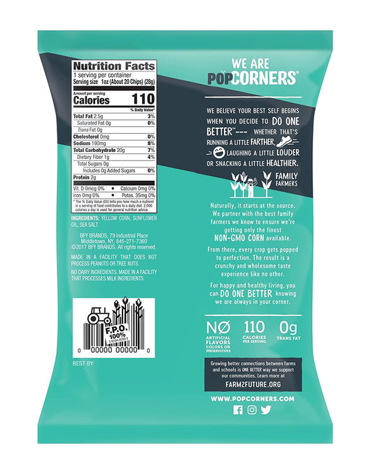 Popcorners Sea Salt 1 oz Gluten Free