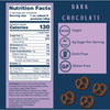 Savor Street Foods Dark Chocolate Pretzels 5 oz Gluten Free