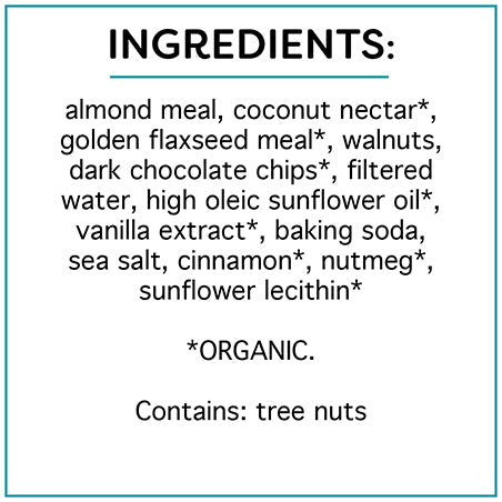 The Empowered Cookie | Chocolate Chip Walnut 1.8 oz Gluten Free