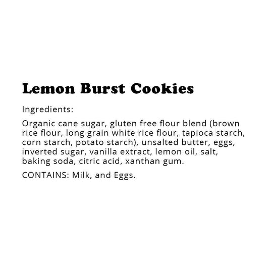 WOW Baking Company | Gluten-Free Lemon Burst Soft Baked Cookie (1 oz)