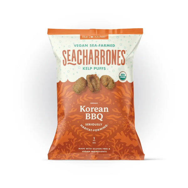 Seacharrones | Korean BBQ Vegan Kelp Snack Organic