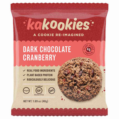 KAKOOKIES | Dark Chocolate Cranberry 1.69oz