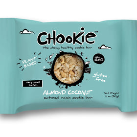 Chookie Oat Raisin | Almond Coconut | Cookie Bar 1.1oz Gluten-Free