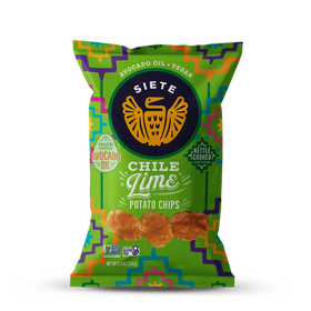 Siete Grain Free Kettle Cooked Chili Lime Potato Chips 5.5 oz