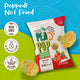 PeaKaPop | Veggie Crisps Tomato & Herbs 1oz | Gluten-Free Vegan