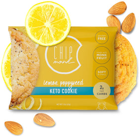ChipMonk Baking | Lemon Poppyseed Keto Cookie (1.6oz)