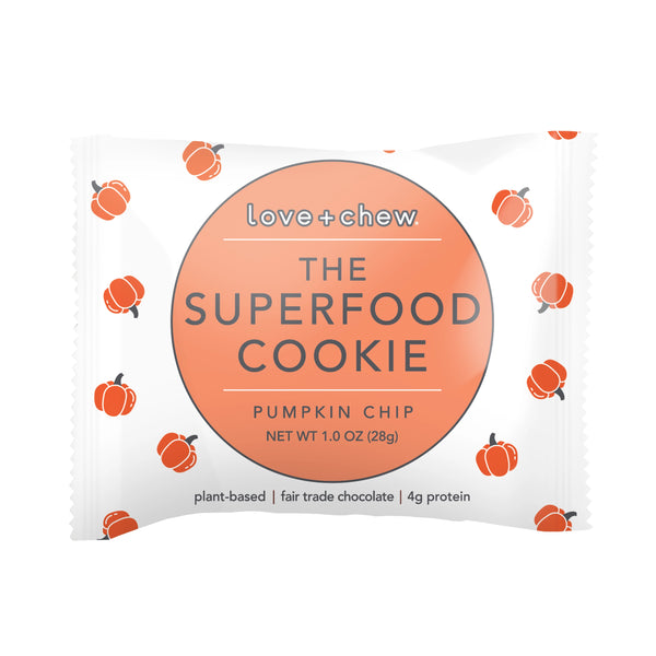 Love + Chew | Pumpkin Chip Superfood Cookie | 1oz