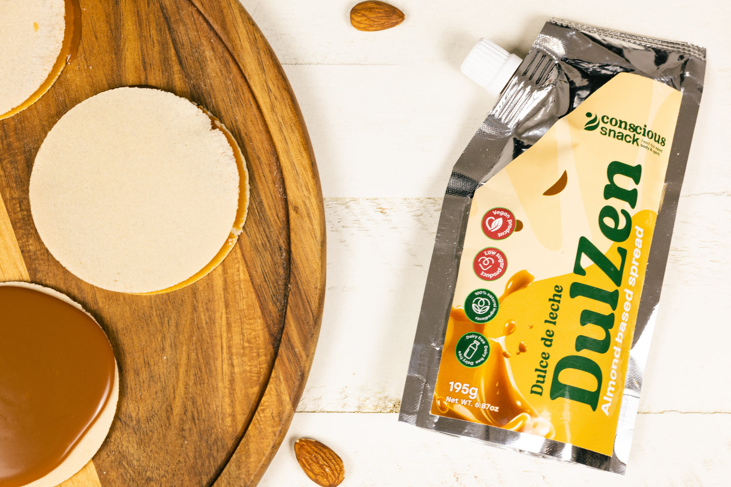 DulZen Dulce de Leche Almond Spread