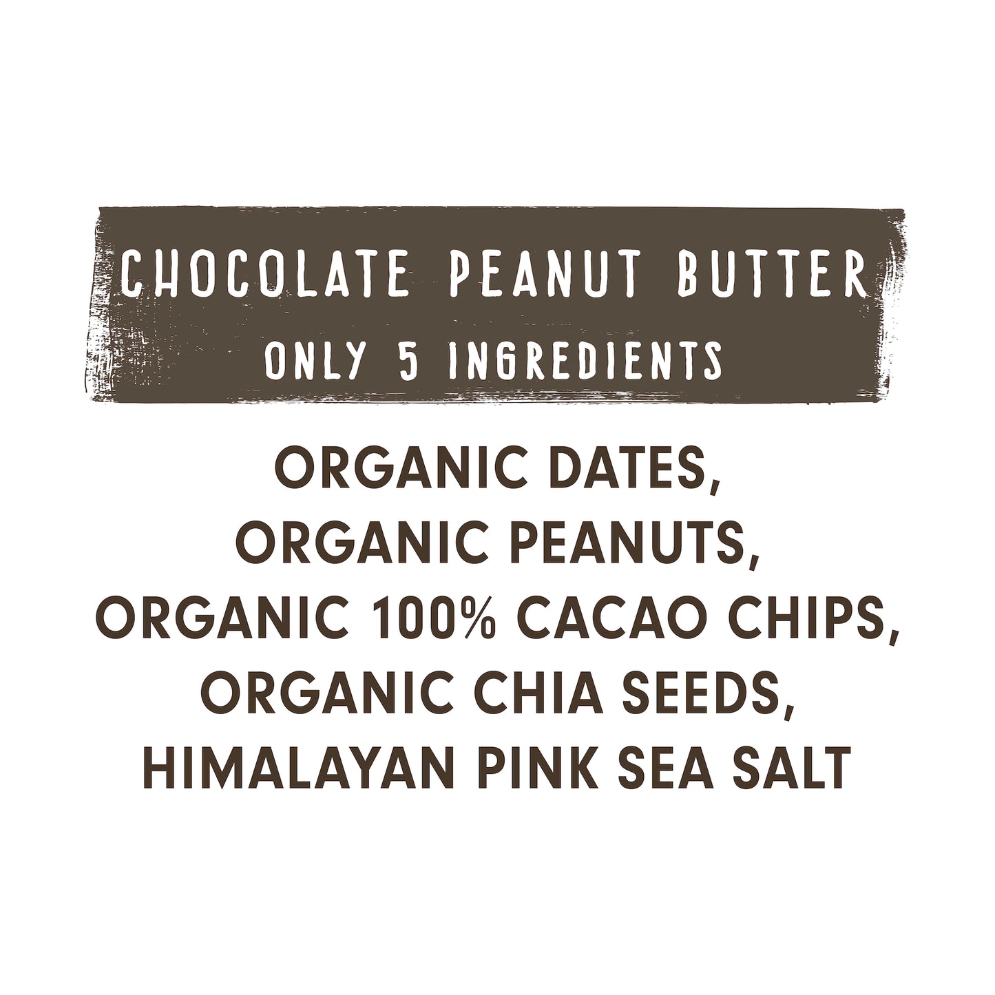 Jonesbar | Chocolate Peanut Butter | Organic Plant-Based Gluten-Free 1.7oz