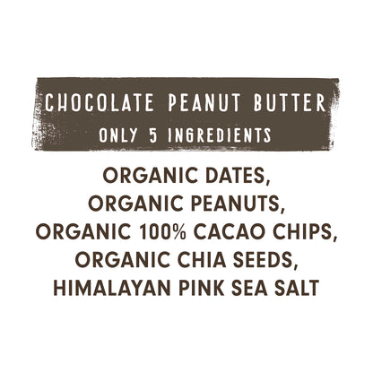Jonesbar | Chocolate Peanut Butter | Organic Plant-Based Gluten-Free 1.7oz