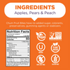 Chum Fruit Bites | Peach 100% Real Fruit Vegan | 0.7oz