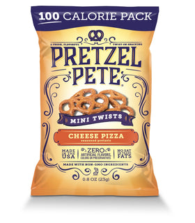 Pretzel Pete | Cheese Pizza Mini Twists | 0.8 oz