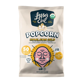 Lesser Evil | Himalayan Gold Popcorn | Organic Gluten-Free 0.46oz