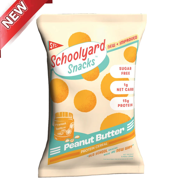 Schoolyard Snacks | Peanut Butter Keto Protein Cereal
