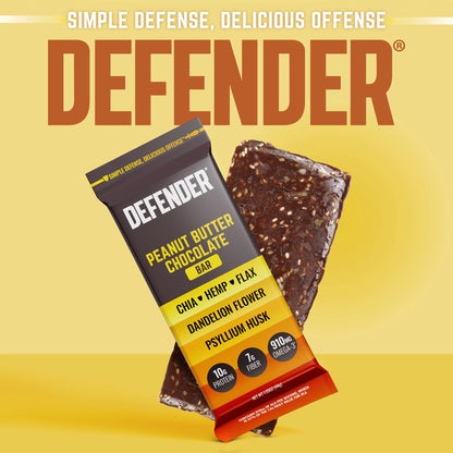 DEFENDER: Peanut Butter Chocolate Bar 1.55oz