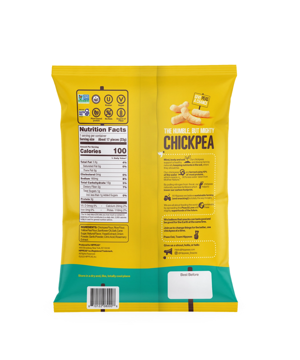 HIPPEAS Chickpea Puffs Vegan White Cheddar (0.8oz)