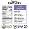 Bearded Brothers | Mega Maca Chocolate | 1.52oz Bar Organic Vegan Gluten-Free