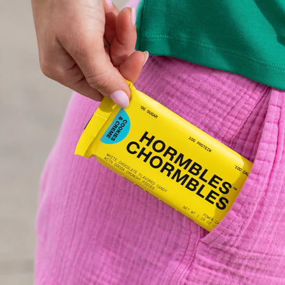 Hormbles Chormbles | Cookies & Creme Chocolate Protein Candy Bar | 1.16oz