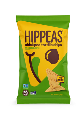 HIPPEAS | Sea Salt & Lime Chickpea Tortilla Chips 5oz | Gluten-Free Vegan
