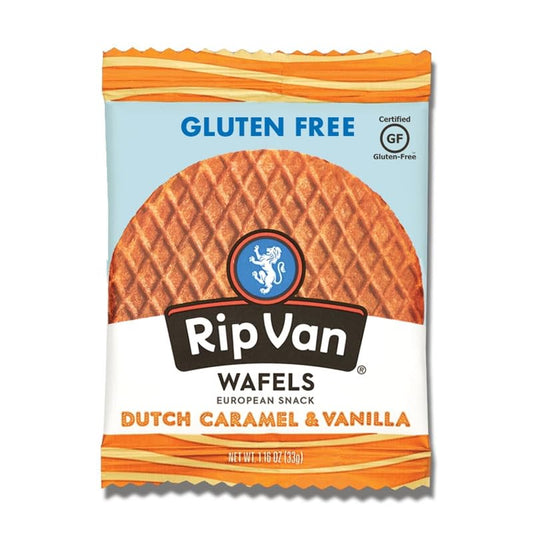 Rip Van Wafels Snack Wafels Dutch Caramel & Vanilla Gluten Free (1.16 oz)