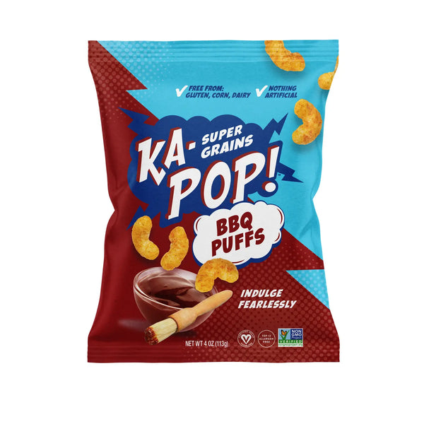 Ka-Pop | BBQ Puffs 4 oz Format familial végétalien