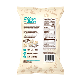 Heirloom Pip's Snacks Sea Salt Mini Popcorn 1oz Vegan Gluten-Free