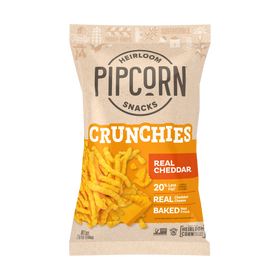 Pipcorn Crunchies Real Cheddar (7 oz)