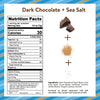 Undercover Snacks | Dark Chocolate + Sea Salt Chocolate Quinoa Crisp (individual 0.25oz)