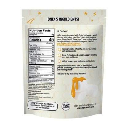 Max Mallow Honey | Honey Hot Stuff Mini Marshmallows Gluten-Free