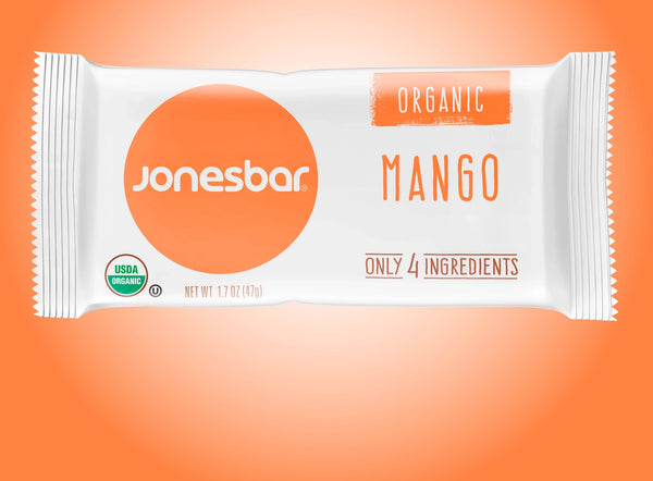 Jonesbar | Mango Almond | Organic Plant-Based Gluten-Free 1.7oz