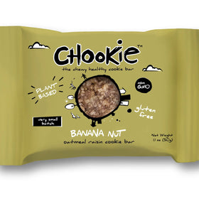 Chookie Oat Raisin | Banana Nut | Cookie Bar 1.1oz Gluten-Free