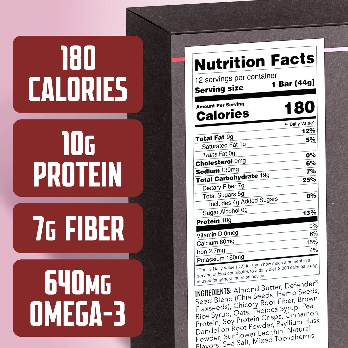 DEFENDER: Cinnamon Churro Oatmeal Bar 1.55oz
