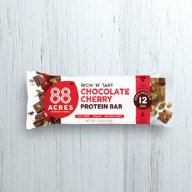 88 Acres | Plant-Based Granola Bar Chocolate Cherry Protein Bar 1.9 oz