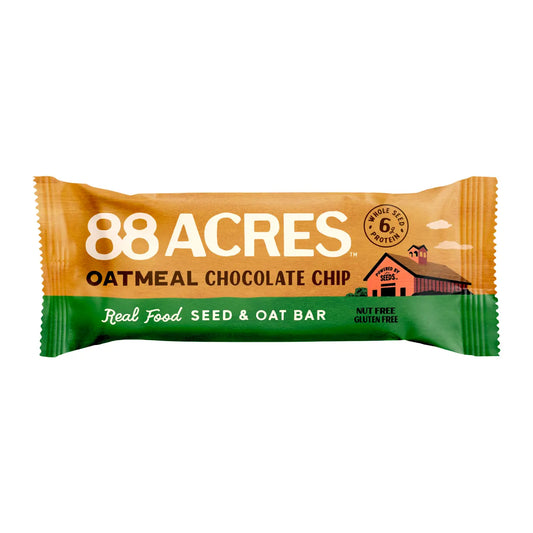 88 Acres | Plant-Based Granola Bar Oatmeal Chocolate Chip Bar 1.6 oz