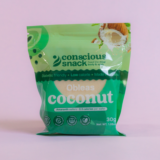 Conscious Snack Obleas Coconut Amaranth Wafers (1.05 oz)