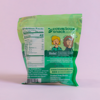 Conscious Snack Obleas Coconut Amaranth Wafers (1.05 oz)