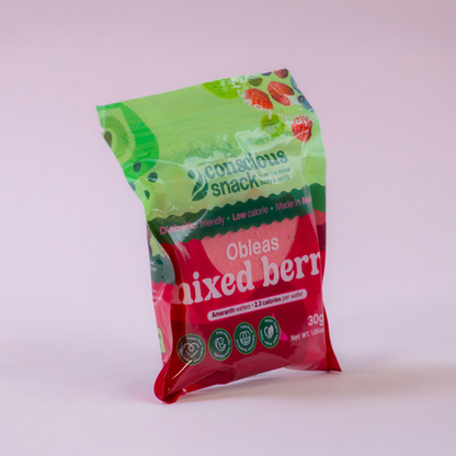 Conscious Snack Obleas Mixed Berry Amaranth Wafers (1.05 oz)