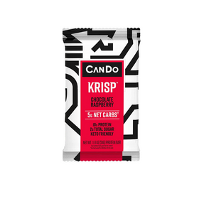 CanDo Keto Krisp Chocolate Raspberry Protein Bar (1.8oz)