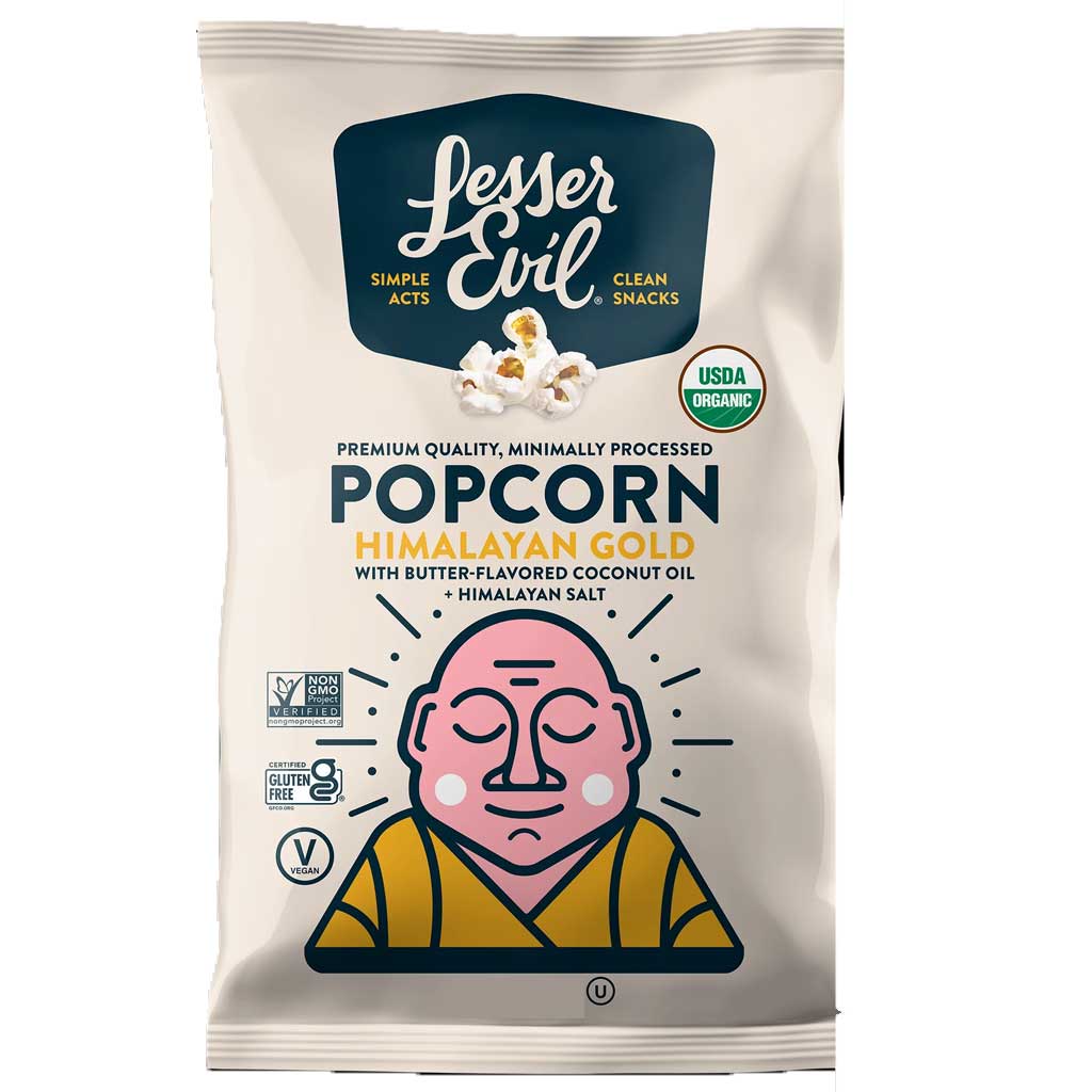Lesser Evil Popcorn Himalayan Gold 0.65 oz