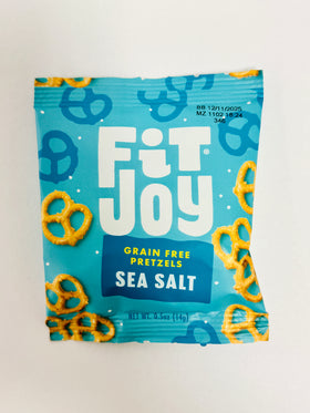 FitJoy | Grain-Free Vegan Sea Salt Pretzels 0.5oz