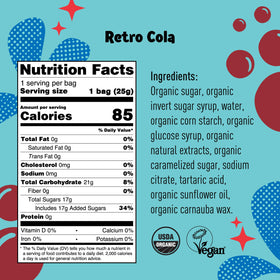 JOM | Sour Retro Cola | 0.9oz Organic Vegan