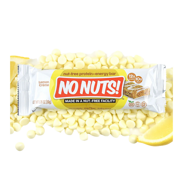 Pas de noix ! | Barre protéinée à la crème et au citron 1,76 oz