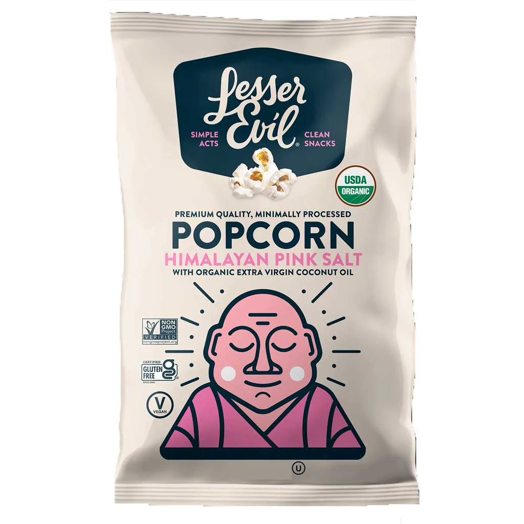 Lesser Evil Popcorn Himalayan Pink Salt 0.65 oz