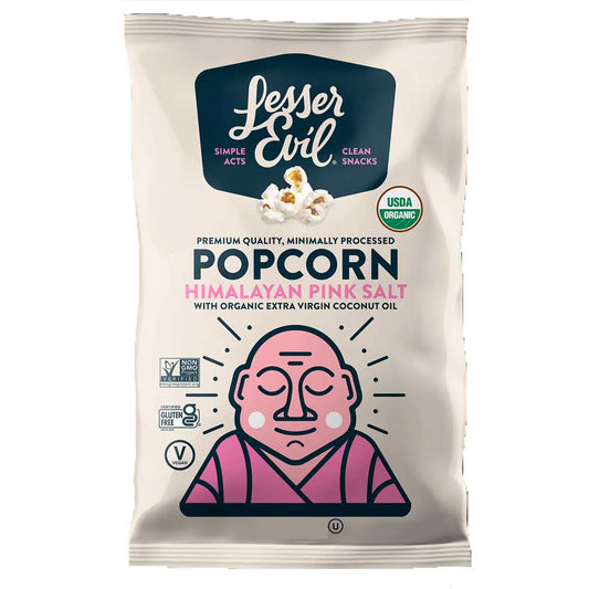Lesser Evil Popcorn Himalayan Pink Salt 0.65 oz