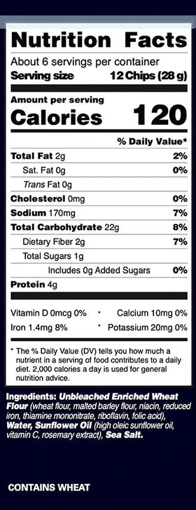 The Matzo Project Salted Chips Vegan Nut Free 1oz